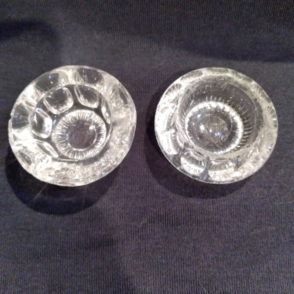 Hobbs and Thumbprints salt cellars